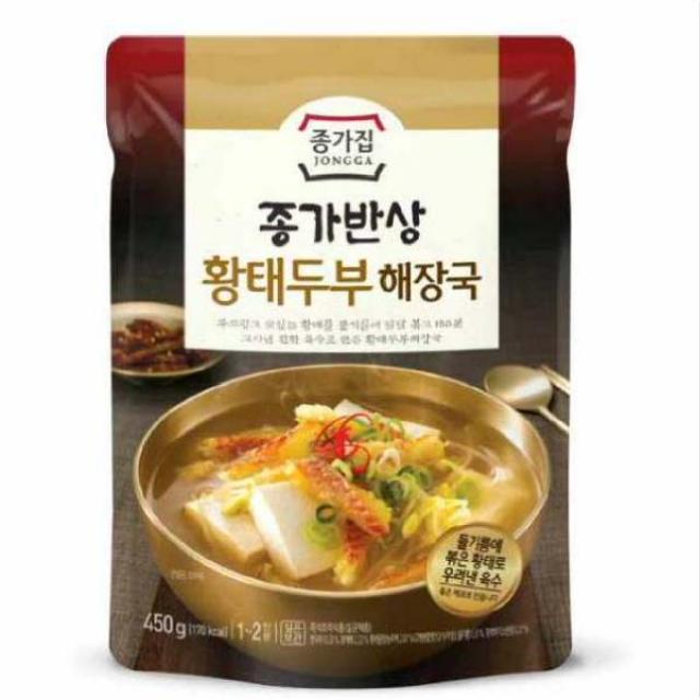 [현대백화점][유통기한 임박상품]종가반상 황태두부해장국 450G, 단일속성, 없음