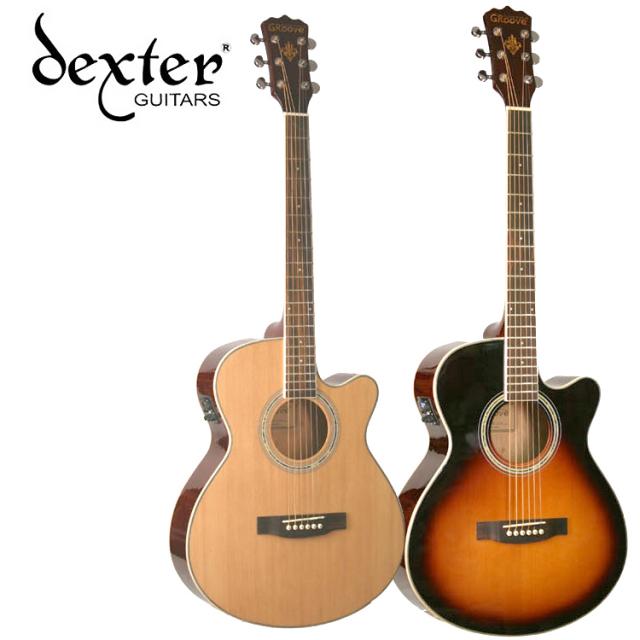 Crafter GF-1CE 덱스터 GF1CE 통기타 (슬림바디, 컷어웨이EQ) - 초보용, 입문용, 추천, Dexter GF-1CE