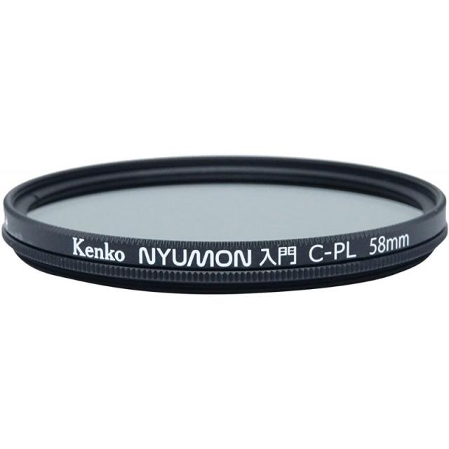 [해외 모델] Kenko 렌즈 필터 NYUMON 원형 PL 58mm 대비 반사 조정용 얇은 테두리 필리핀 제 역수입 제품, 단일상품, 단일상품