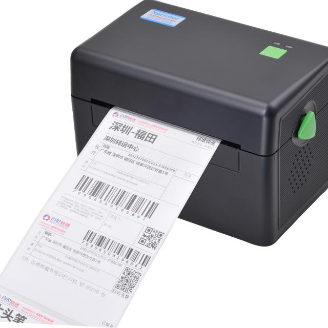 원준유통 한국본사 xPrinter 택배송장프린터 XP-DT108B CJ 로젠 한진 롯데 우체국 라벨 프린터, 1개, 블랙