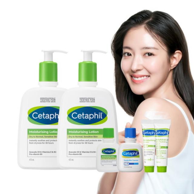 [세타필] [공식판매처] NEW 대용량 로션 473ml 2개 +미니어쳐4종, 상세 설명 참조, 상세 설명 참조, 상세 설명 참조