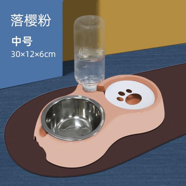 해외 강아지 개 고양이 밥그릇 급식기, 옵션03, 01.캣츠아이 공용/헤엄 더하기