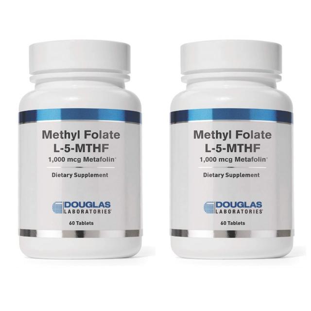 Douglas Laboratories 더글라스랩스 3세대 활성형엽산 B9 1 000mcg 60정 병당 약2개월 임신준비영양제 1mg 2병