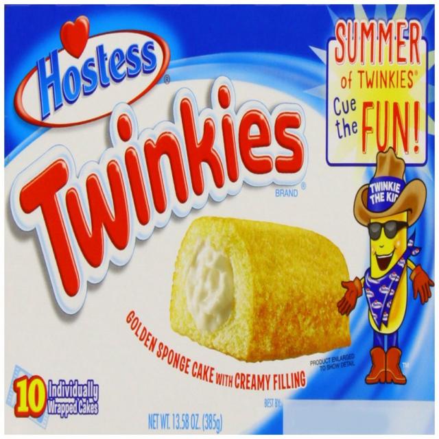 Hostess Twinkies 385 g (Pack of 1 Total 10 Cakes) 안주인 트 윙키 385g (1 팩 케이크 총 10 개)