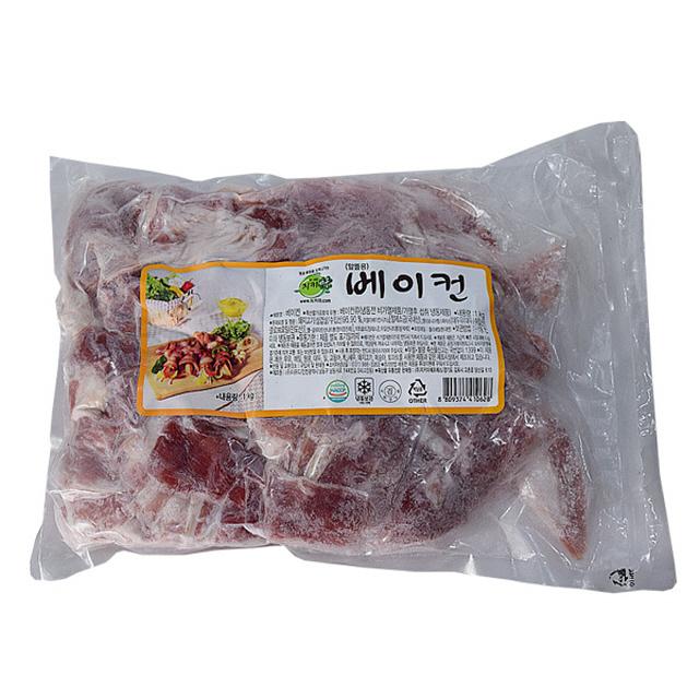 지키미 베이컨 1kg 2개 비엔나소세지/마요네즈/모짜렐라치즈/토마토소스/슬라이스햄/체다치즈/스파게티면/식빵/삼겹살/슬라이스치즈, 단일 수량