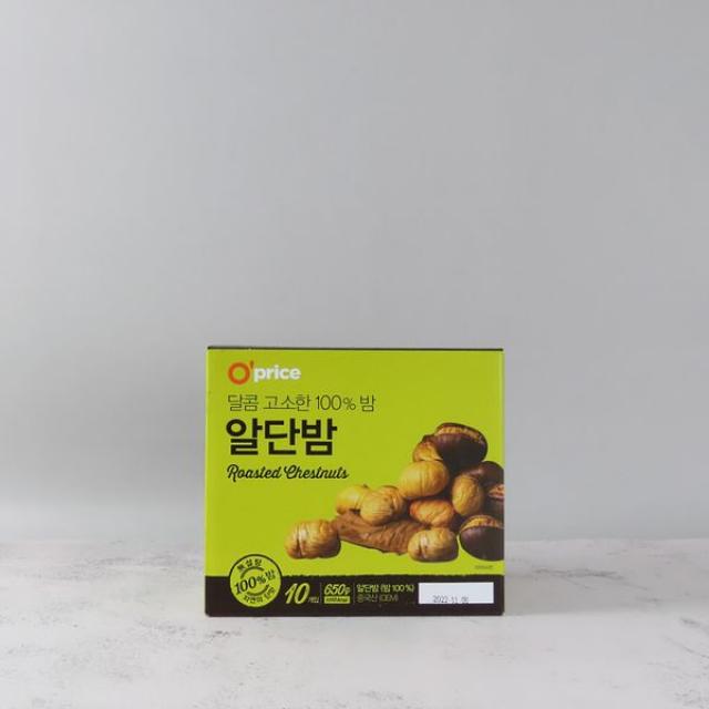 킴스클럽 오프라이스 자연단맛 알단밤 65g x 10개, 옵션없음