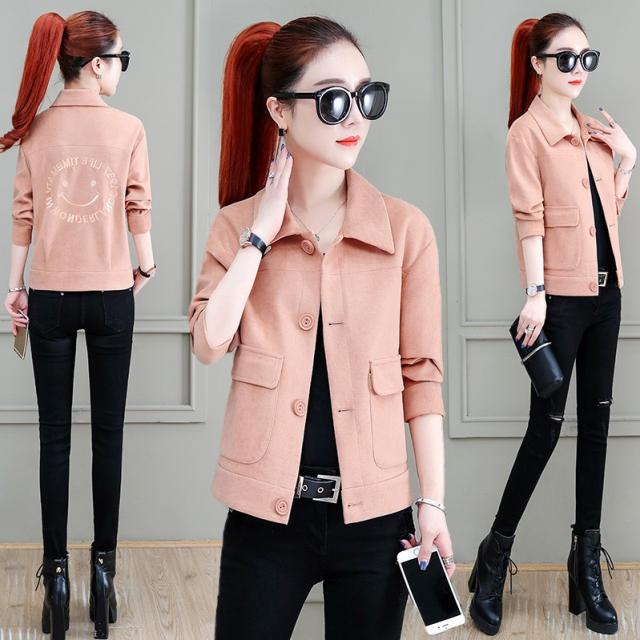 의 규율 천백 인자함 캐쥬얼 다크 가을 코트 숏 두꺼운 상의 여성 겨울 키 작은 사람 캐주얼 톱|캐주얼상의