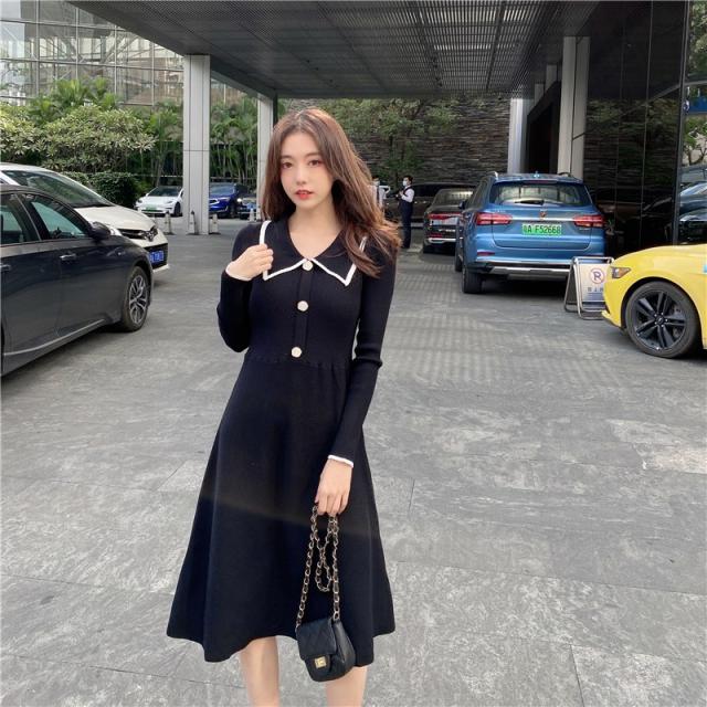 권주복 신부 가을 작은 키 약혼하고 귀가하다 미니 드레스다 벨벳 디자인감각 이브닝드레스 여성 3409896245