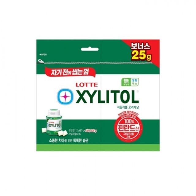 자일리톨 오리지날 (87g+보너스25g) 24개 대용량 리, 석이네쿠팡 1