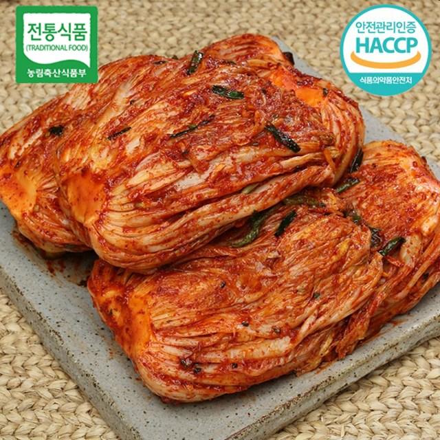 천연 양념으로 맛 을낸 본향 포기 배추 김장 김치 5kg 국내산 달인 HACCP 인증, 포기김치 5kg