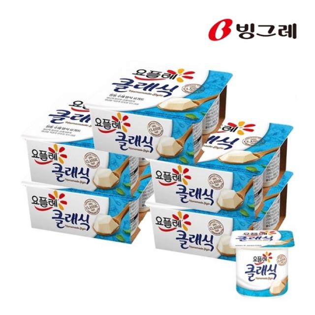 빙그레 요플레 오리지널 클래식 요거트 85g x 20개