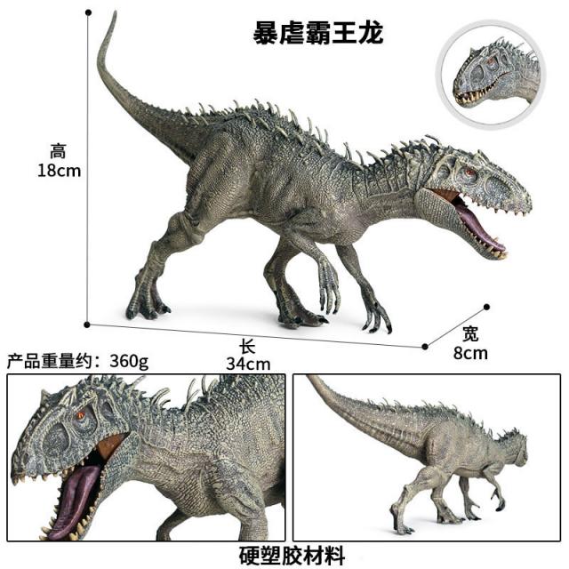 다이노스 완구 포학함 용패왕룡 모방함 동물 모델 영화 같은스타일 남자, 큰사이즈 그레이 포학함 패왕용 입술을