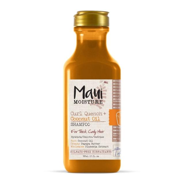 마우이모이스쳐 컬 퀸치 두꺼운 곱슬머리용 코코넛오일 샴푸 385ml