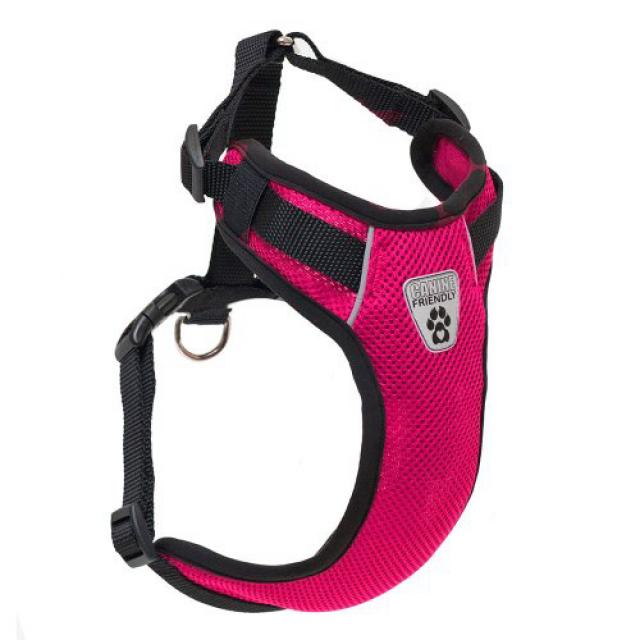 Canine Friendly Vented Vest Harness Large Raspberry 송곳니 친화적 인 벤츠 조끼 대형 라스베리, 1