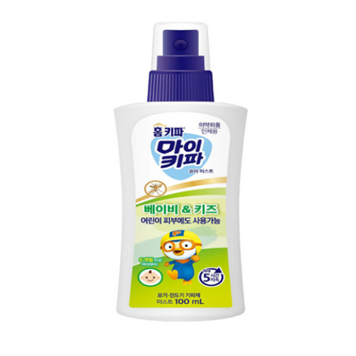 홈키파 마이키파 베이비 앤 키즈 미스트, 3개, 100ml
