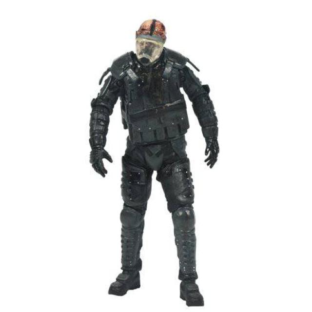 McFarlane Toys 워킹 데드 TV 시리즈 4 폭동기 가스 마스크 좀비 액션 피규?