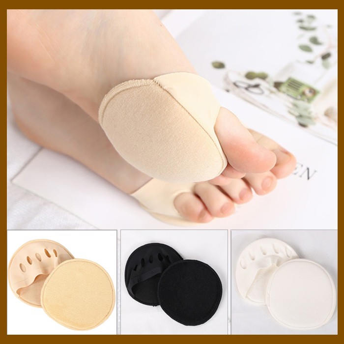 삭스 하프 여자 반 페이크 발가락양말 발가락 반쪽 발끝 양말 쿠션있는 뮬 발끝 양말 풋커버 블로퍼 덧신