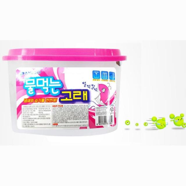 8 리빙맘스 / 다용도 습기제거제 525ml 뽀송뽀송 건조제 습기차단 집안습기제거 습기예방 신발습기제거 일반제습제, 단일 수량