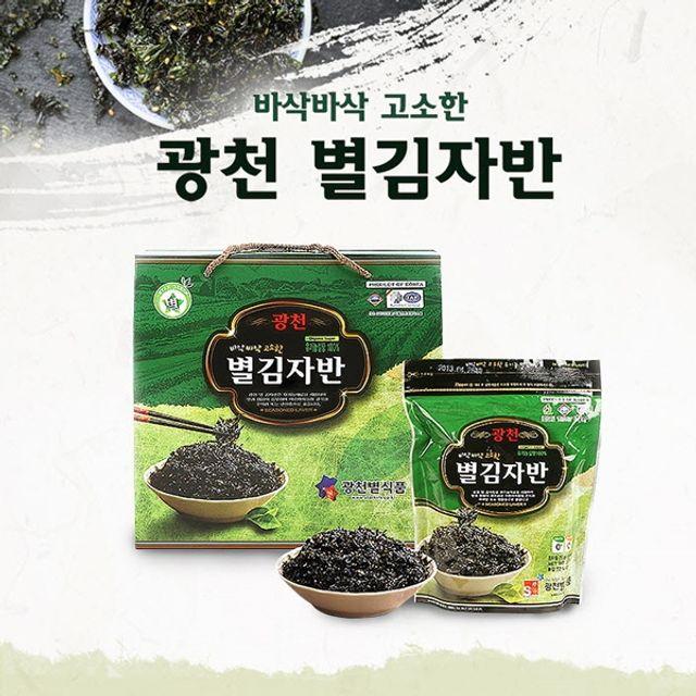 [별식]별식 광천 별김자반(50gx5봉) 자반김 반찬 간식 김 파래 밥반찬, 1, 빠른배송선택