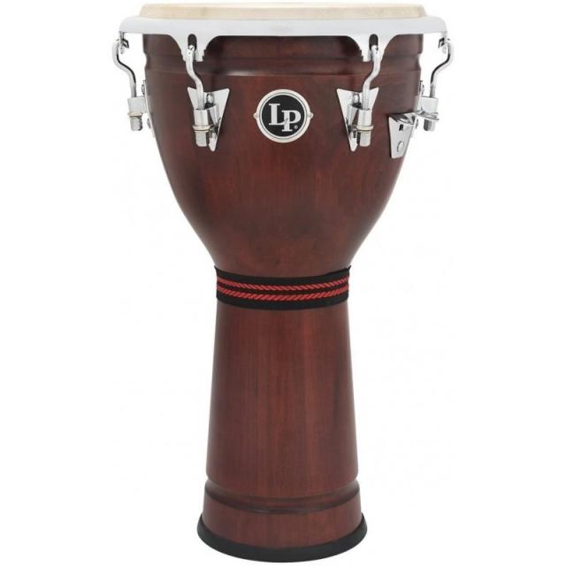 Lp 라틴어 타악기 Lp720rg Djembe 리치 가자테 서명 12.5"x 25"염소 모피 루마니아어 틸리아 마무리 :