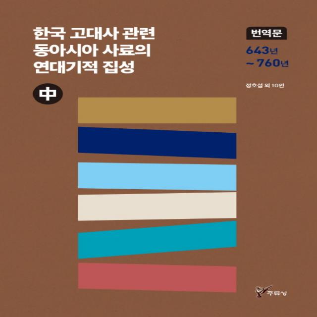 한국 고대사 관련 동아시아 사료의 연대기적 집성(중):번역문 643년 ~ 760년, 주류성