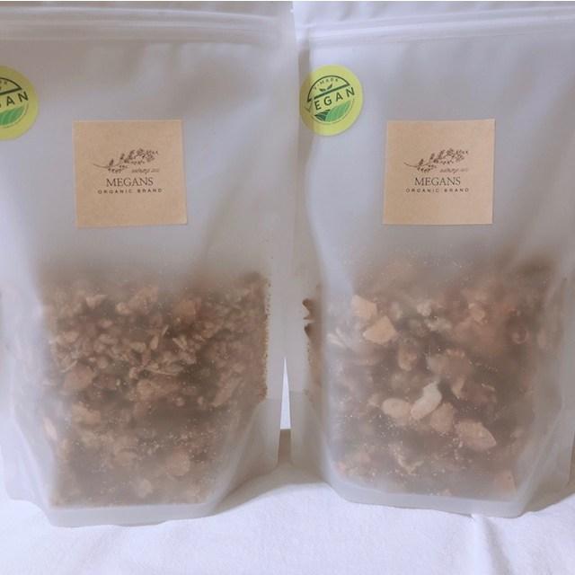 메건스 저탄수고단백 비건 키토다이어트 수제 그래놀라 300g