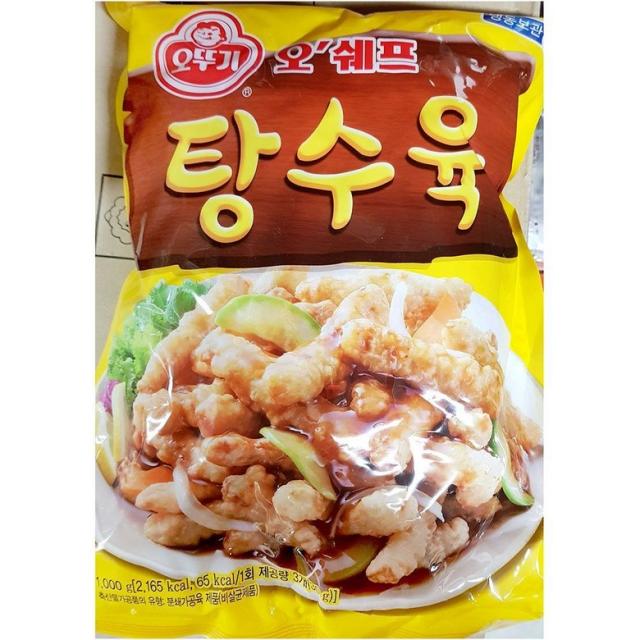 업소용 식당 식자재 요리 재료 오뚜기 탕수육 1kg X8, 1