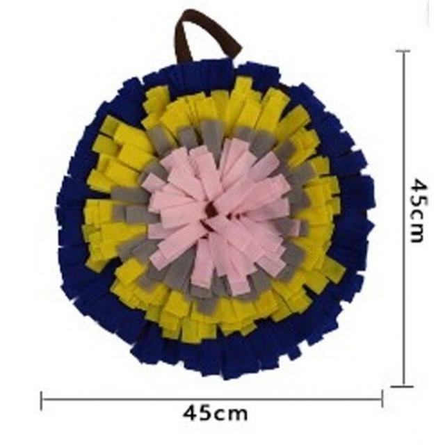 개 스니핑 트레이닝 매트 고양이 개 누출 음식 질식 방지 스너플 매트 담요 코 작업 장난감 애완 동물 감속 먹이 지능 매트, Promotion