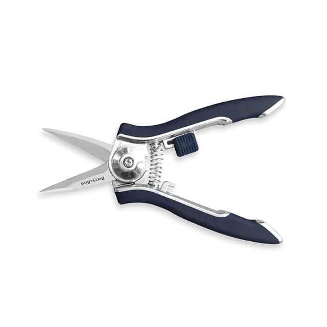 원예가위 BerryBird늦다 선생 스테인레스 뾰족한 가지치는가위 화원 마당 트리밍 가지치기, T01-BB가지치기