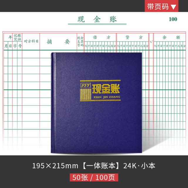 찐컴퍼니 뱅크 예금 분류 본장부 재무내역 일기, 현 금전 출납부