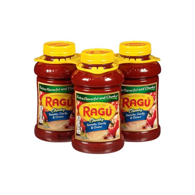 Ragu Garden Combination Pasta Sauce 라규 가든 컴비네이션 파스타 소스 45oz(1.27kg), 단일상품