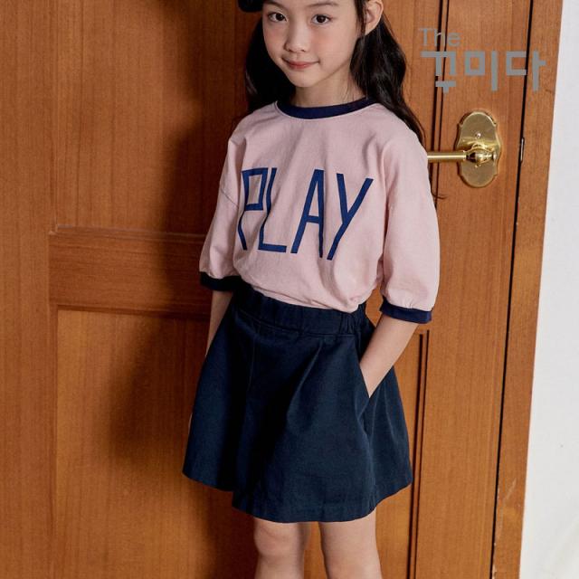 더꾸미다 버터반반지-유아동복 유아 여자아이 여름 면 치마바지 팬츠 레깅스 키즈 주니어 초등생 어린이집 등원룩