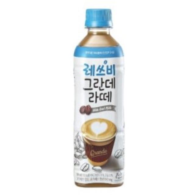 롯데) 레쓰비 그란데 라떼 500ml 24개, 24개, 500ml