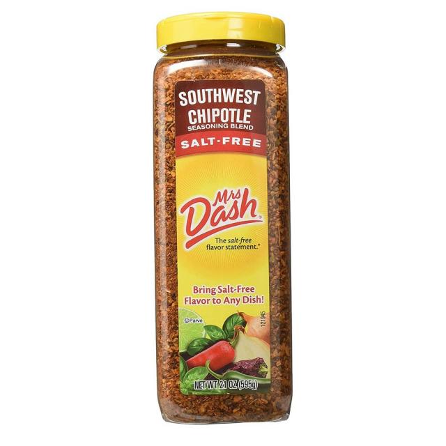 Mrs. Dash Southwest Chipotle Seasoning 미세스 대쉬 사우스웨스트 치폴레 시즈닝 21oz(595g), 1개