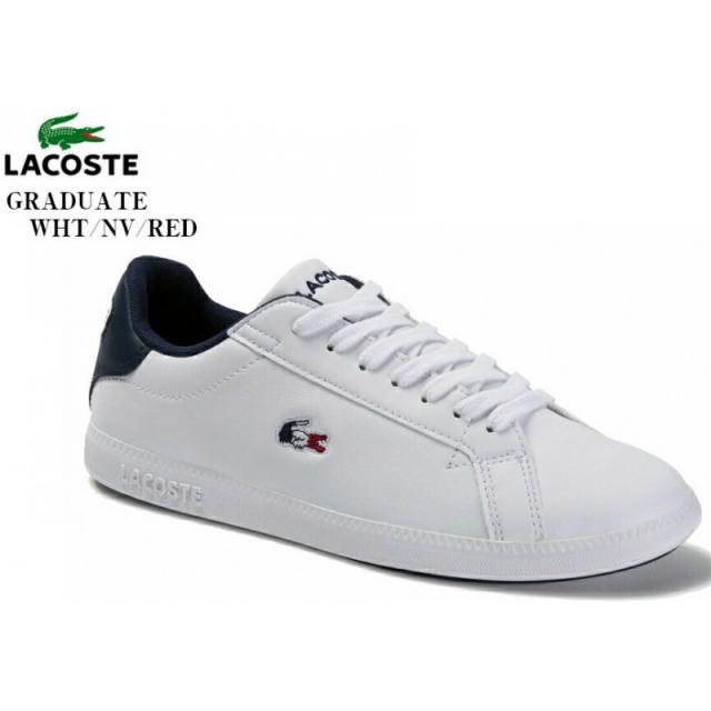 (라코스테)LACOSTE GRADUATE TRI SFA0050(H)가죽 캐주얼 코트 스니커즈 레이디스 깨끗한 합성 가죽의 어