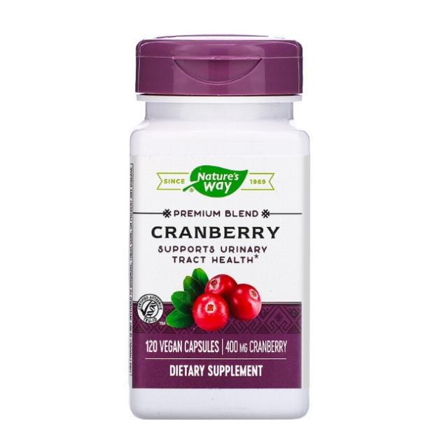 Natures Way Cranberry 네이쳐스웨이 크랜베리 400mg 120캡슐X2개