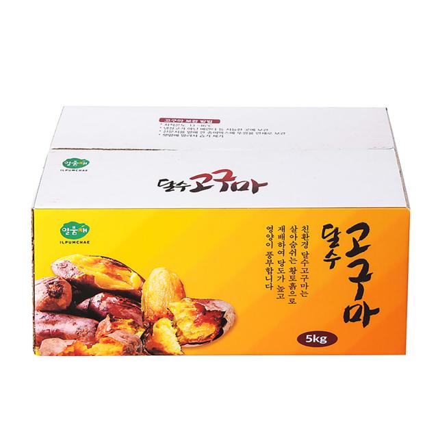 친환경 달수 고구마 5kg, 단일상품