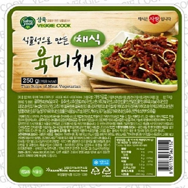 삼육 식물성으로 만든 채식육미채250g-냉동 채식밀불구이 ymry, 1개