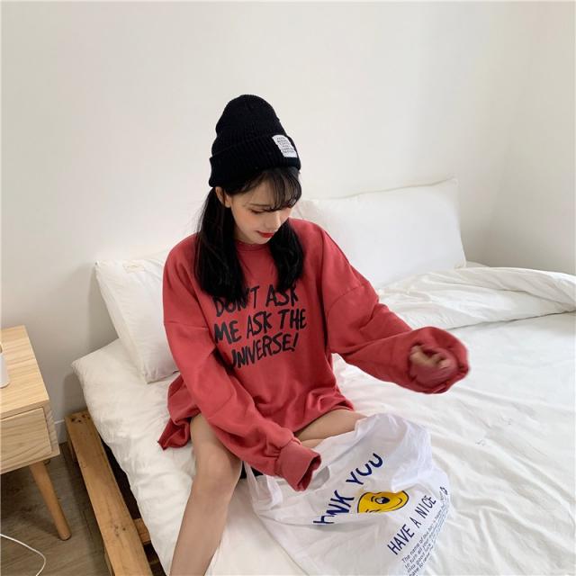 토파즈 봄 가을 간절기 여성 데일리 캐주얼 긴팔 티셔츠