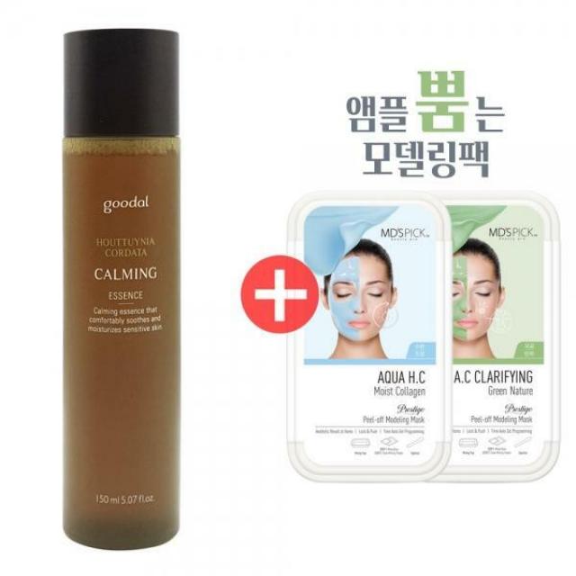 구달 맑은 어성초 진정 에센스 150ml/마스크팩증정, 단일상품