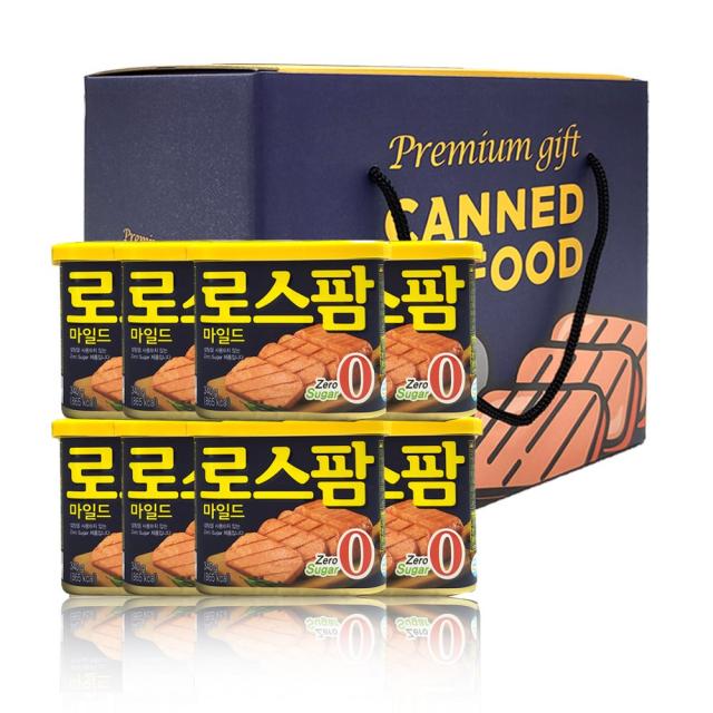 올따옴 롯데 로스팜 340g 8입 선물세트, 1개