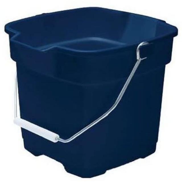 Rubbermaid 러버 FG296400ROYBL 안하무인 광장 버킷 (12) 쿼트 블루, 상세페이지참조