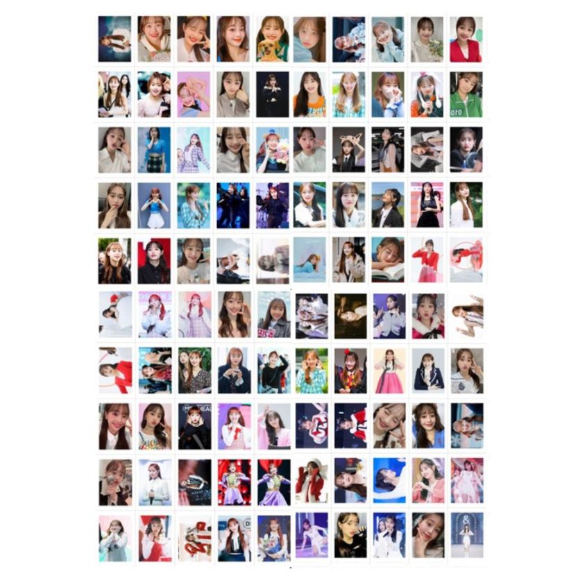 이달의 소녀 츄 김지우 개인 포카 100장 세트 Chuu-45820, 100pcs+포카 바인더