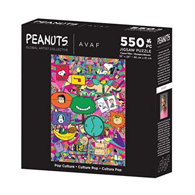 스누피 직소퍼즐 The Jigsaw Puzzle Factory Peanuts Global Artist Collective Charlie Brown & Snoopy Family Picture Puzzle Games for Kids Ages 12 and Up 5, 본문참고, Style = Pop Culture