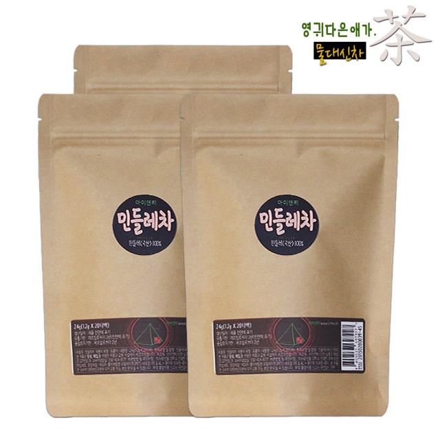 영귀다은애가 몸에좋은차 국산 100% 민들레차 60개입 60g 삼각티백 안심끈, 1.2g, 60개, 1개