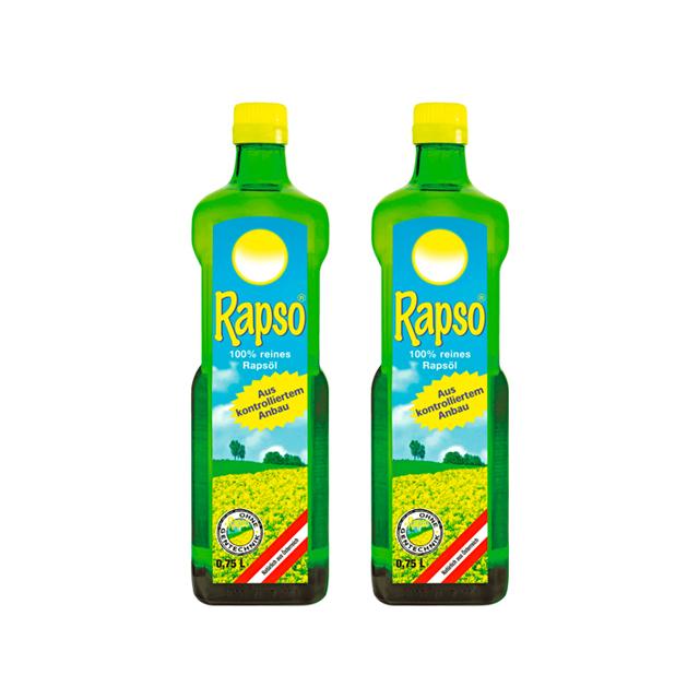 Rapso 독일 유채오일 기름 압착유채유 750ml x 2개 독일직배송