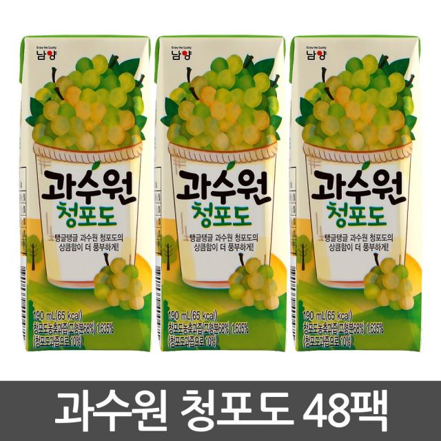 과수원 청포도, 48개, 190ml