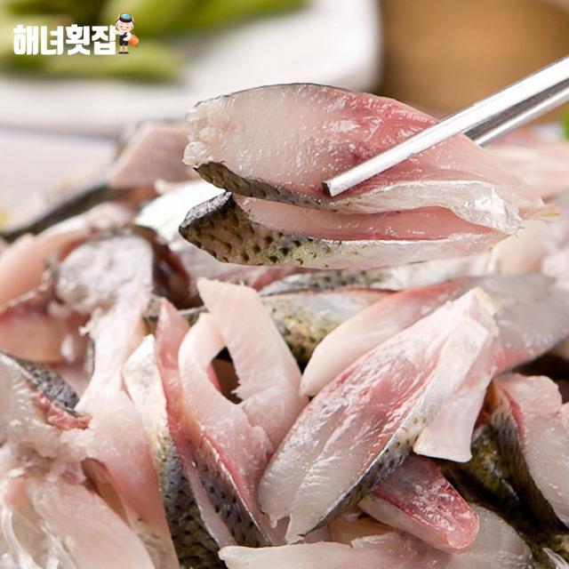 [자연한끼] 당일 조업한 삼천포 해녀횟집 전어, 1개, 전어회(세꼬시) 1kg