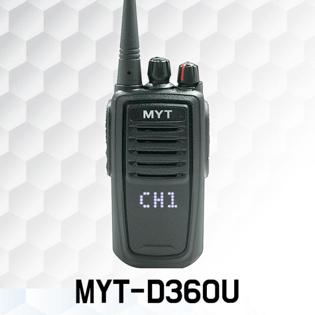 민영정보통신 MYT-D360U MYTD360U MYT D360U 업무용 디지털무전기