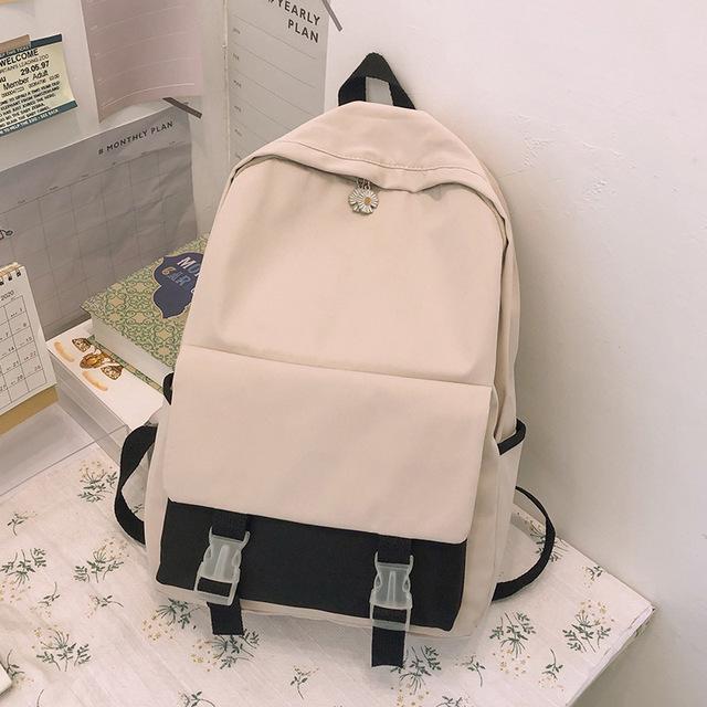 Schoolbag 여성 고등학생 중학생 배낭 패션 모든 일치 배낭